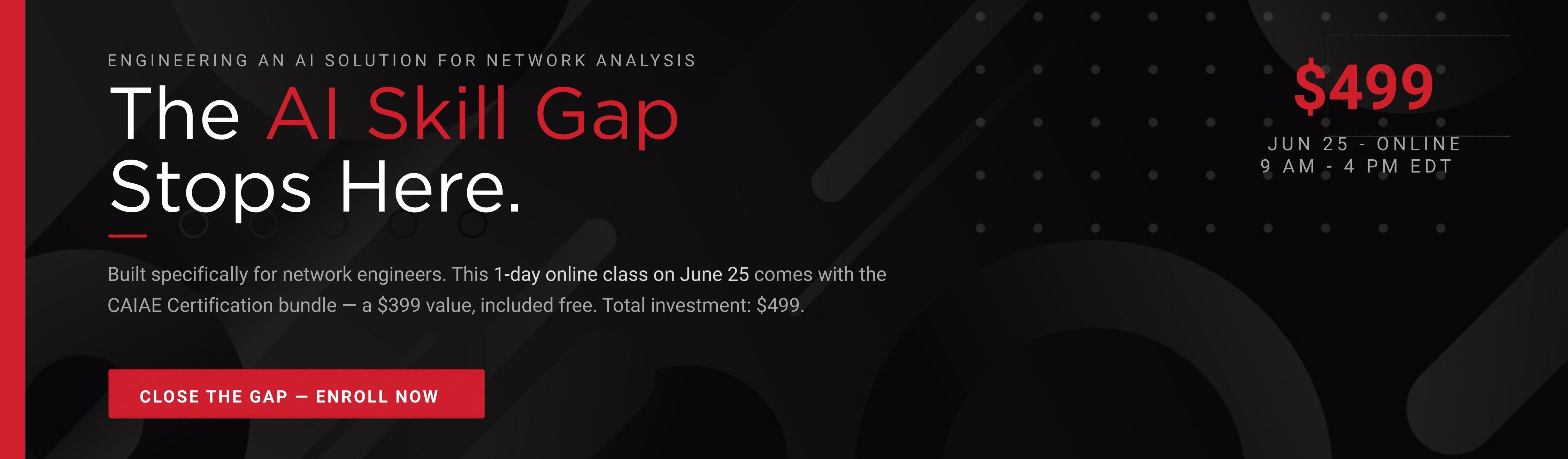 CWNP Engineering an AI Solution for Network Analysis